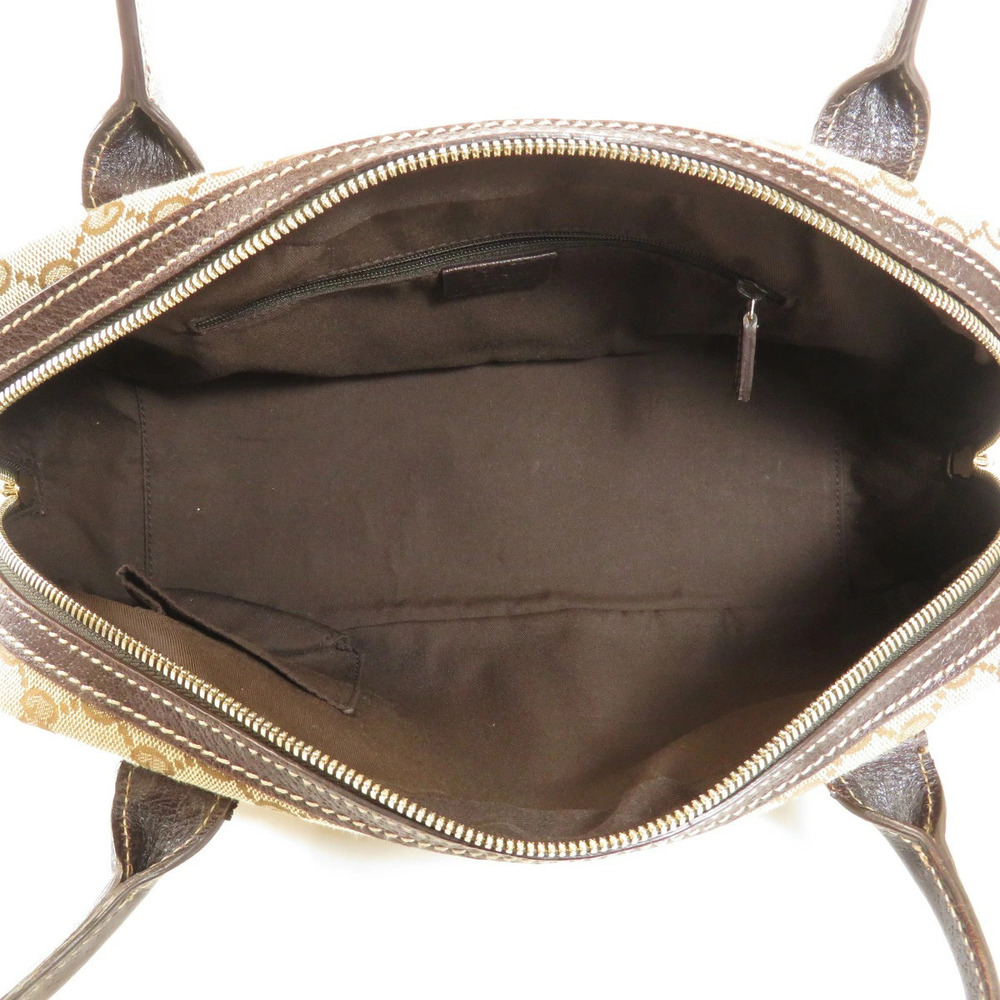 Gucci GG Canvas Princy Boston bag monogram canvas brown leather - Picture 5 of 10